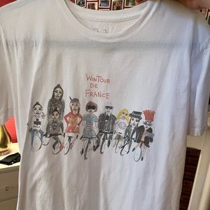 Unfortunate Portrait Wintour De France Tee- Small